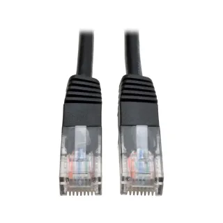 3FT CAT5E BLACK PATCH CABLE     CAT5 MOLDED RJ45 M/M 350MHZ PVC UTP