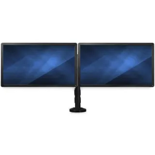 DUAL MONITOR MOUNT DESK CLAMP   ERGONOMIC VESA MOUNT DISPLAY STAND