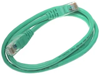 3FT CAT5E GREEN PATCH CORD      SNAGLESS ROHS