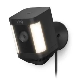 RING SPOTLIGHT CAM PLUS - PLUG-IN - BLACK