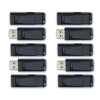 64GB STORE N GO USB FLASH DRIVE-10PK BUSINESS BULK-BLACK.