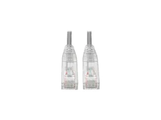5FT CAT6 GRAY SNAGLESS UTP RJ45 MOLDED SLIM GIGABIT PATCH CABLE
