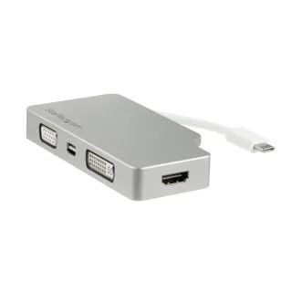 USB C MULTIPORT VIDEO ADAPTER   DONGLE W/MDP HDMI VGA DVI CONVERTER
