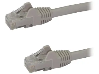 1FT GREY CAT6 ETHERNET CABLE    SNAGLESS RJ45 UTP PATCH CABLE CORD