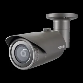 WISENET Q NETWORK OUTDOOR VANDAL BULLET CAMERA, 4MP @30FPS, 2.8MM FIXED FOCAL LE