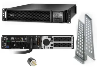 APC SMART-UPS ON-LINE, 3KVA, RACKMOUNT 2U, 120V, 8X 5-20R+1X L5-30R NEMA OUTLETS